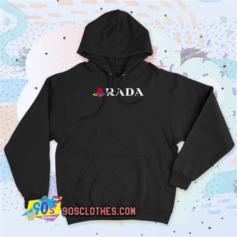 prada green hoodie|playstation prada hoodie.